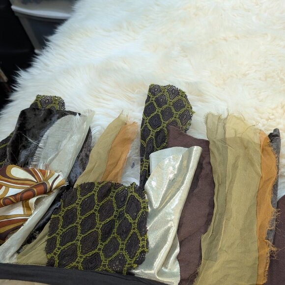 Handcrafted By Jayelle Women's Multicolor Tribal Festival Jungle Mini Skirt - Picture 8 of 8